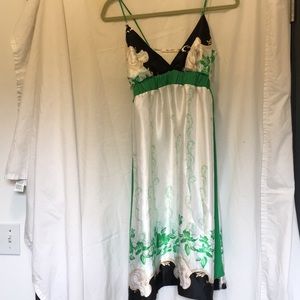 Spaghetti strap cocktail dress